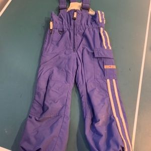 Obermeyer Dark Blue I-grow snow pant, Size 4T